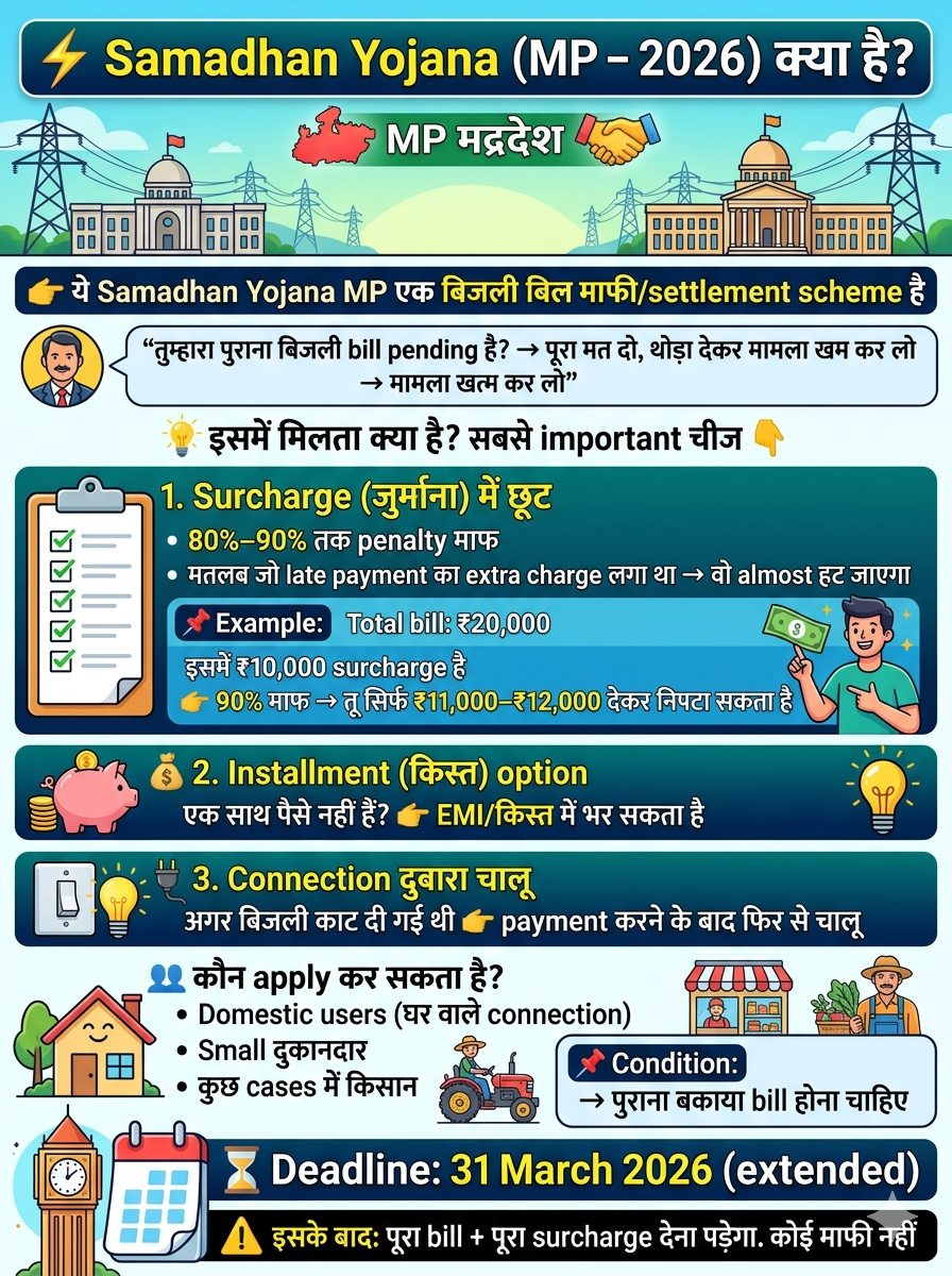 Samadhan Yojna – MP Govt Scheme