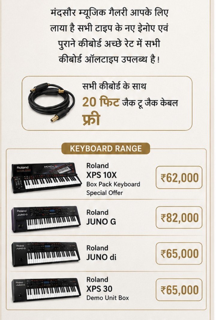 The Instrument Shop – Mandsaur